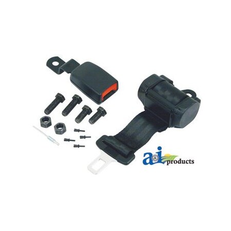 A & I Products Seat Belt Kit, Duo; LH, Lap Belt Only (For Use On MSG65 & 75 Seats) 7" x5" x2" A-SBK6575LH